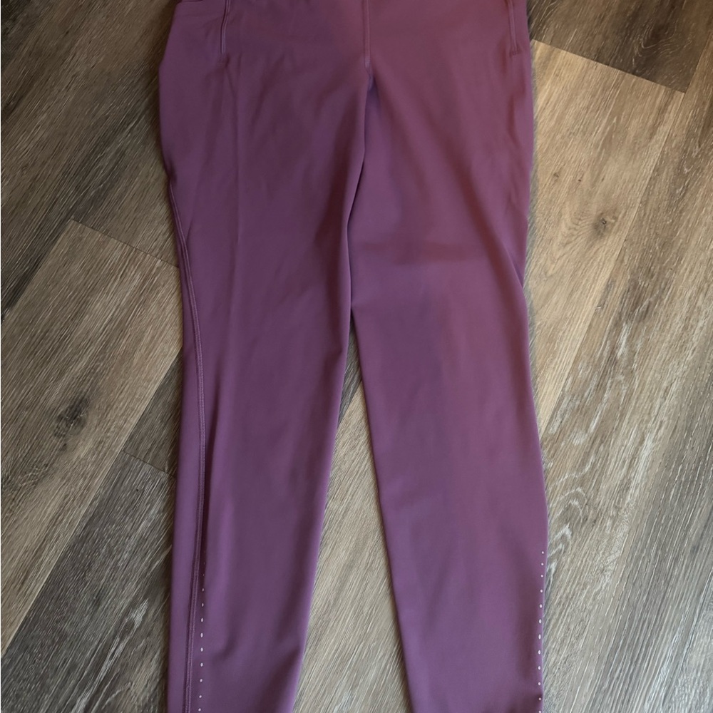 Lululemon Soft Purple Leggings with sparkly accents - Picture 8 of 10
